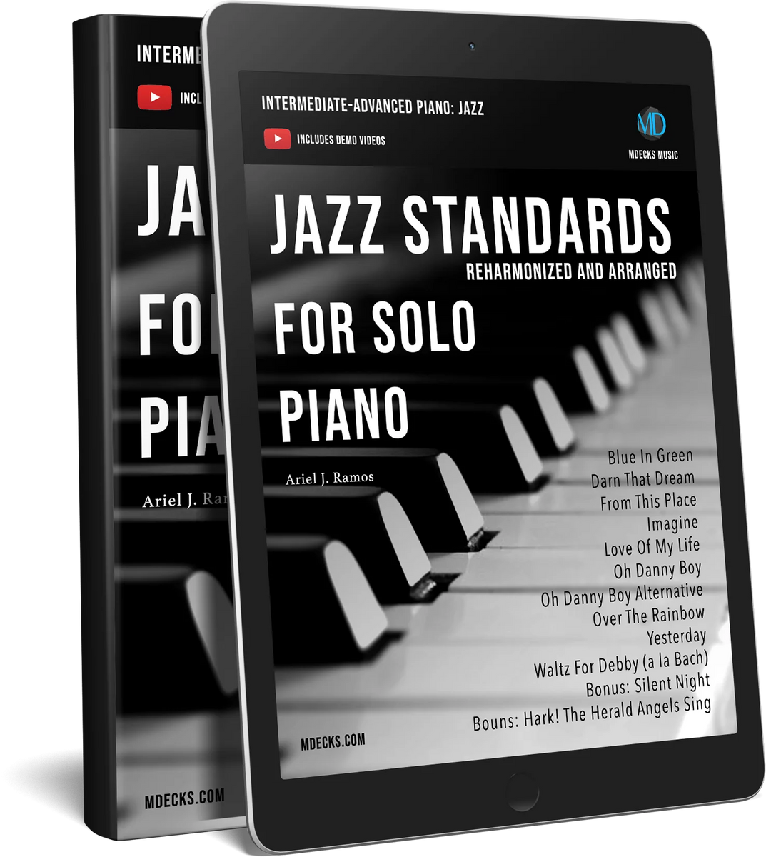 Jazz Standards For Solo Piano (PDF download) – mDecks Music