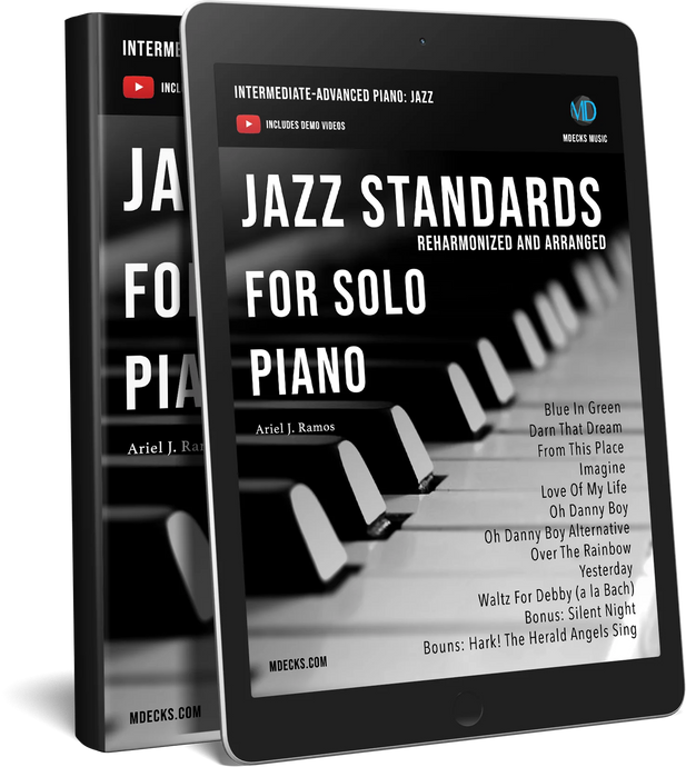 Jazz Standards For Solo Piano (PDF download)