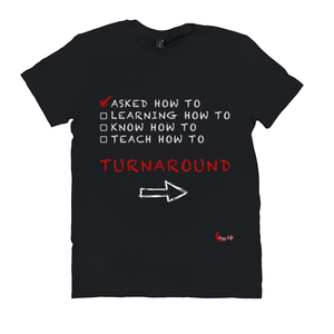Fun Jazz Turnaround T-Shirt (Beginner) R Front & Back