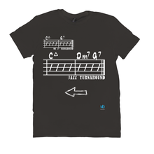 Load image into Gallery viewer, Fun Jazz Turnaround T-Shirt (Intermediate) R Front &amp; Back