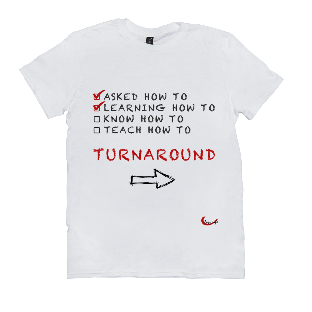 Fun Jazz Turnaround T-Shirt (Intermediate) R Front & Back