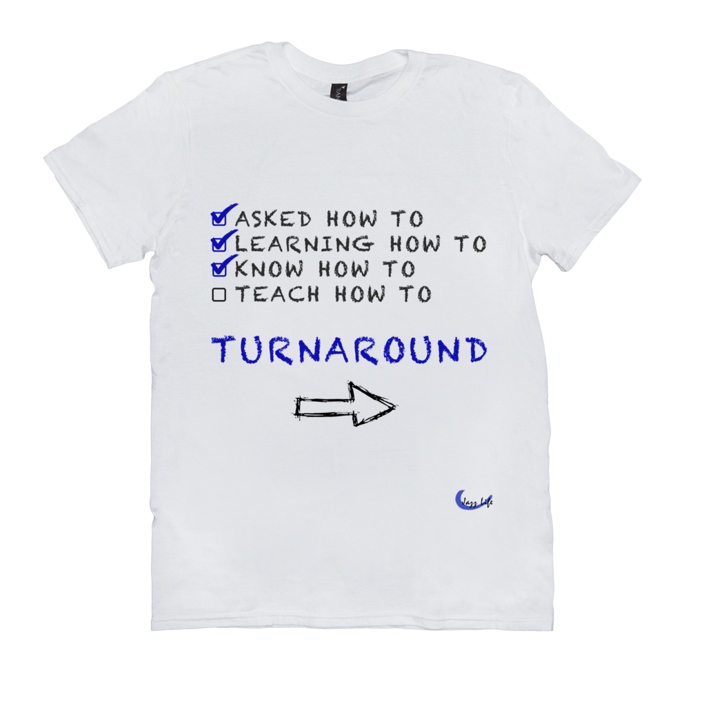 Fun Jazz Turnaround T-Shirt (Advanced) B Front & Back