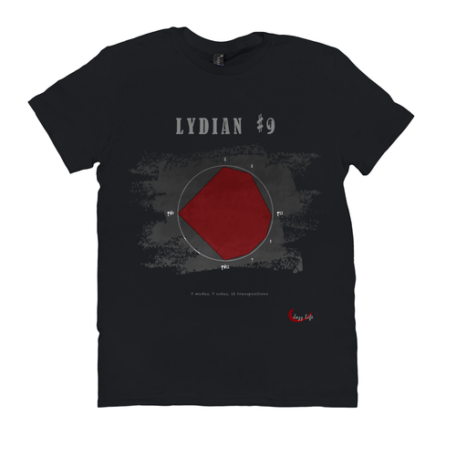 Cool Lydian #9 Scale T-Shirt