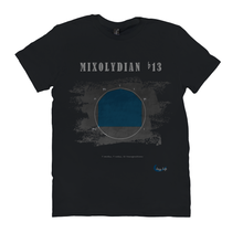 Load image into Gallery viewer, Cool Mixolydian b13 Scale T-Shirt