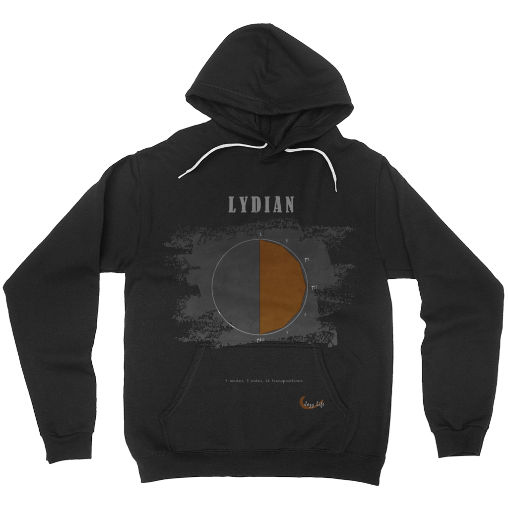 Cool Lydian Scale Hoodies (No-Zip/Pullover)