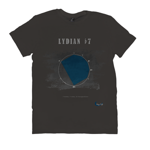 Cool Lydian b7 Scale T-ShirtT-Shirts