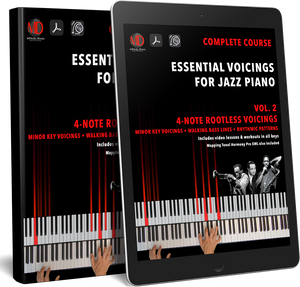 Essential Voicings For Jazz Piano Vol.2 - Rootless Voicings (pdf download)