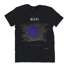 Cool Blues Scale T-Shirt