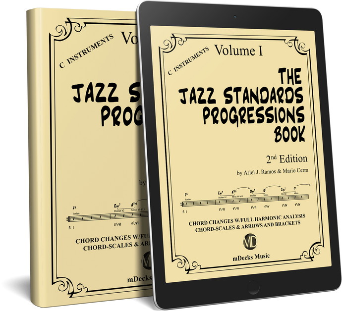 The Jazz Standards Progressions Book Vol.1 C (PDF download)
