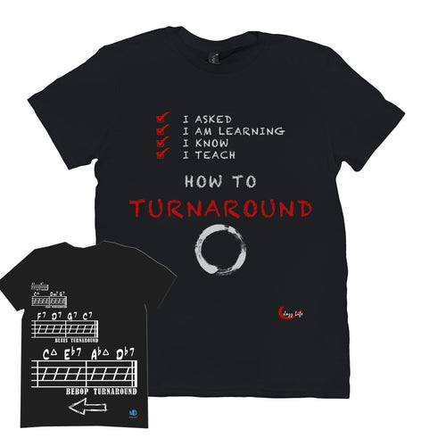 Fun Jazz Turnaround T-Shirt (Master) Front & Back Version A