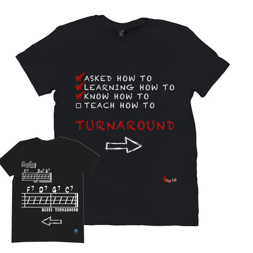 Fun Jazz Turnaround T-Shirt (Advanced) R Front & Back