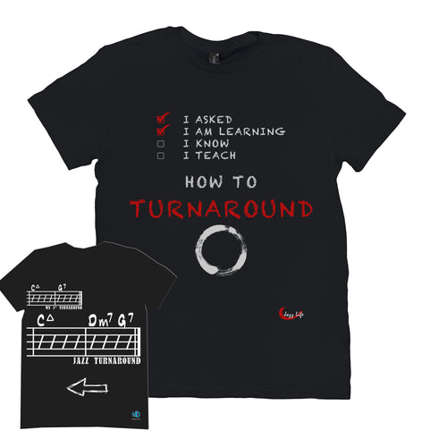 Fun Jazz Turnaround T-Shirt (Intermediate) Version 2 Front & Back