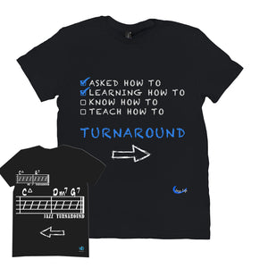 Fun Jazz Turnaround T-Shirt (Intermediate) B Front & Back