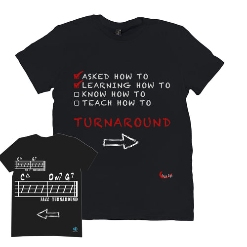 Fun Jazz Turnaround T-Shirt (Intermediate) R Front & Back