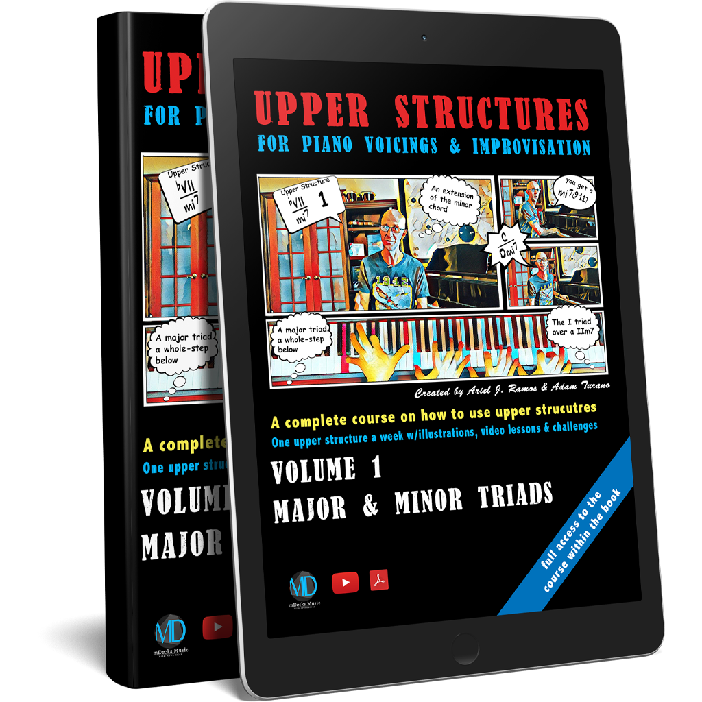 Upper Structures for Piano Voicings & Improvisation Vol.1 (PDF download)