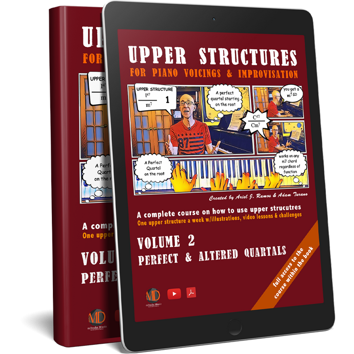 Upper Structures for Piano Voicings & Improvisation Vol.2 (PDF download)